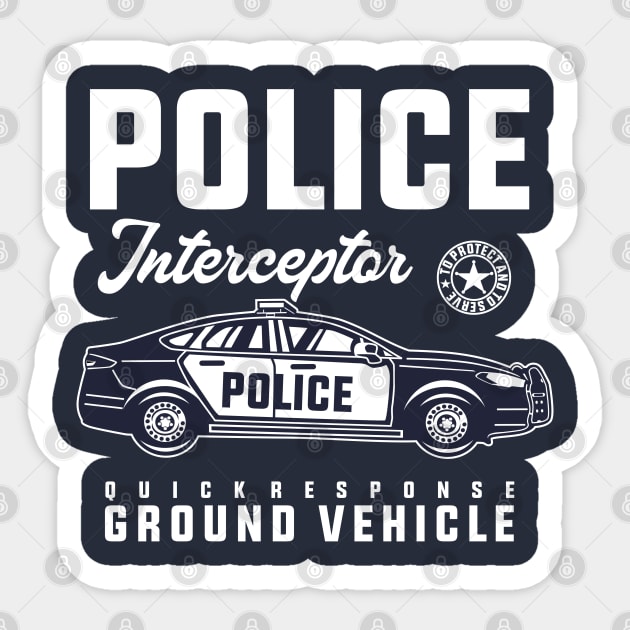 Police interceptor sticker deals